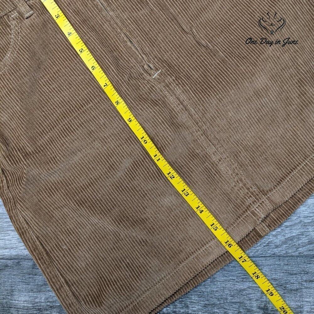 Hollister Juniors Ultra High Rise Corduroy Skirt Size 5 - Picture 4 of 5